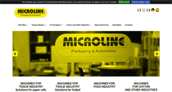 Desktop Screenshot of microlinesrl.it